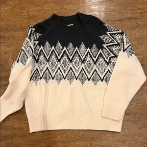 Varley Fair Isle Knitted Sweater